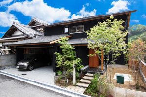 緑豊かな景色を愉しむお家