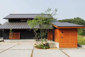 景色と気配を感じる子育て世代の平屋のお家