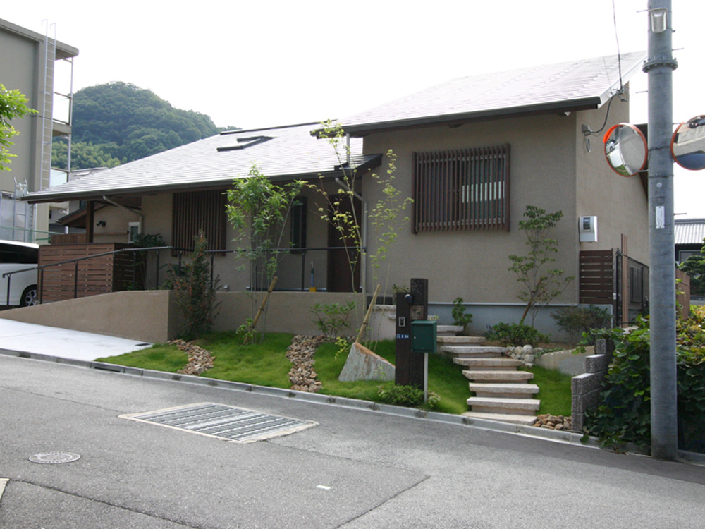バリアフリーの平屋のお家