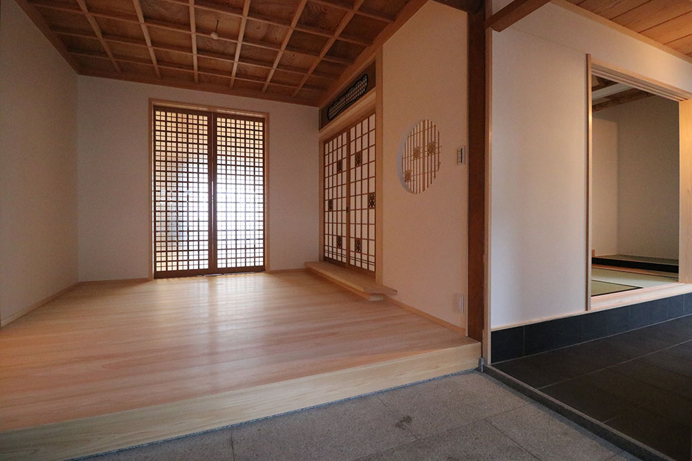 海の見えるお寺、庫裡の大改修