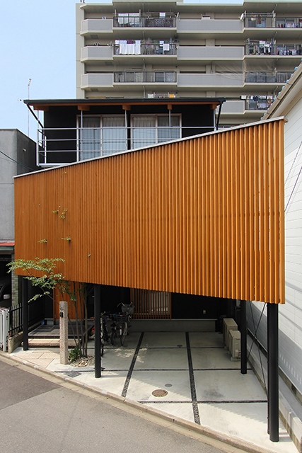 狭小地でも町屋のような佇まい