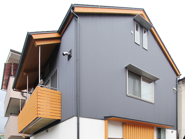 16坪に建つ進化するお家