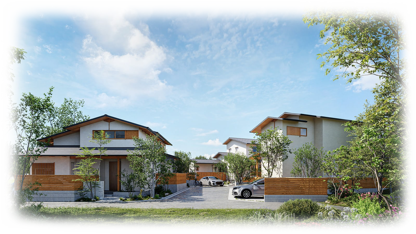 コアー建築工房の提案型住宅 街並みプロジェクト~澤田の杜~ 大阪府藤井寺市沢田
