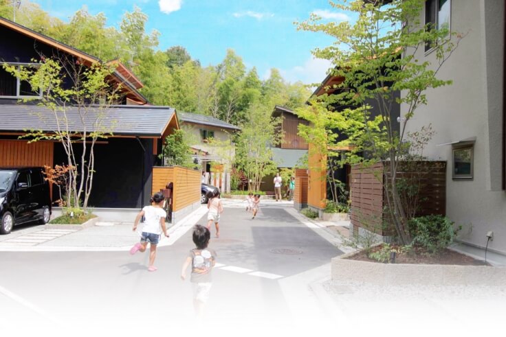 コアー建築工房の街並みづくりが始まりました。